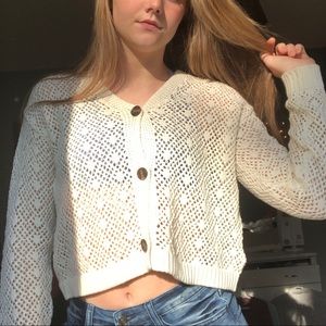 Cropped Cardigan